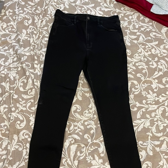 American Eagle Size 14 Black Jeans